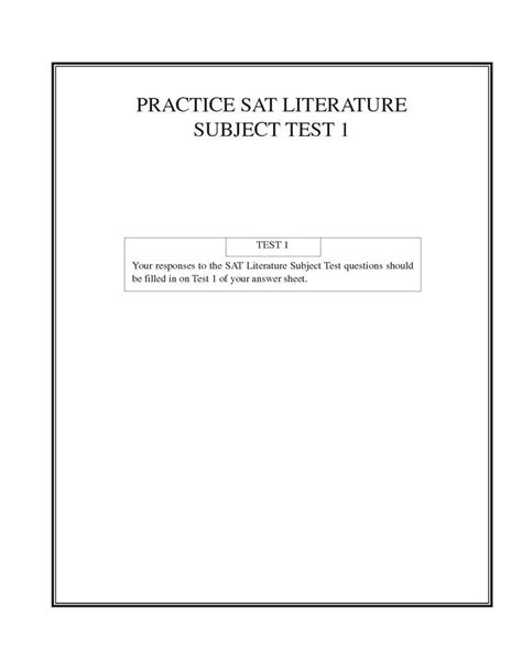 is literature subject test hard|sat literature subject test.